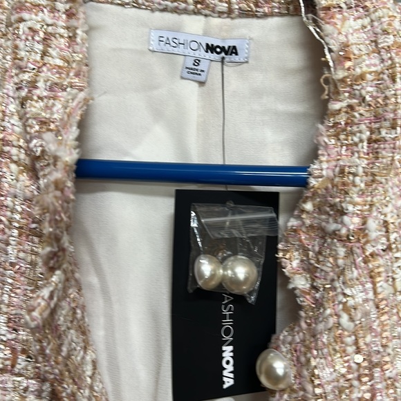 NWT Pink Blazer - Picture 6 of 6